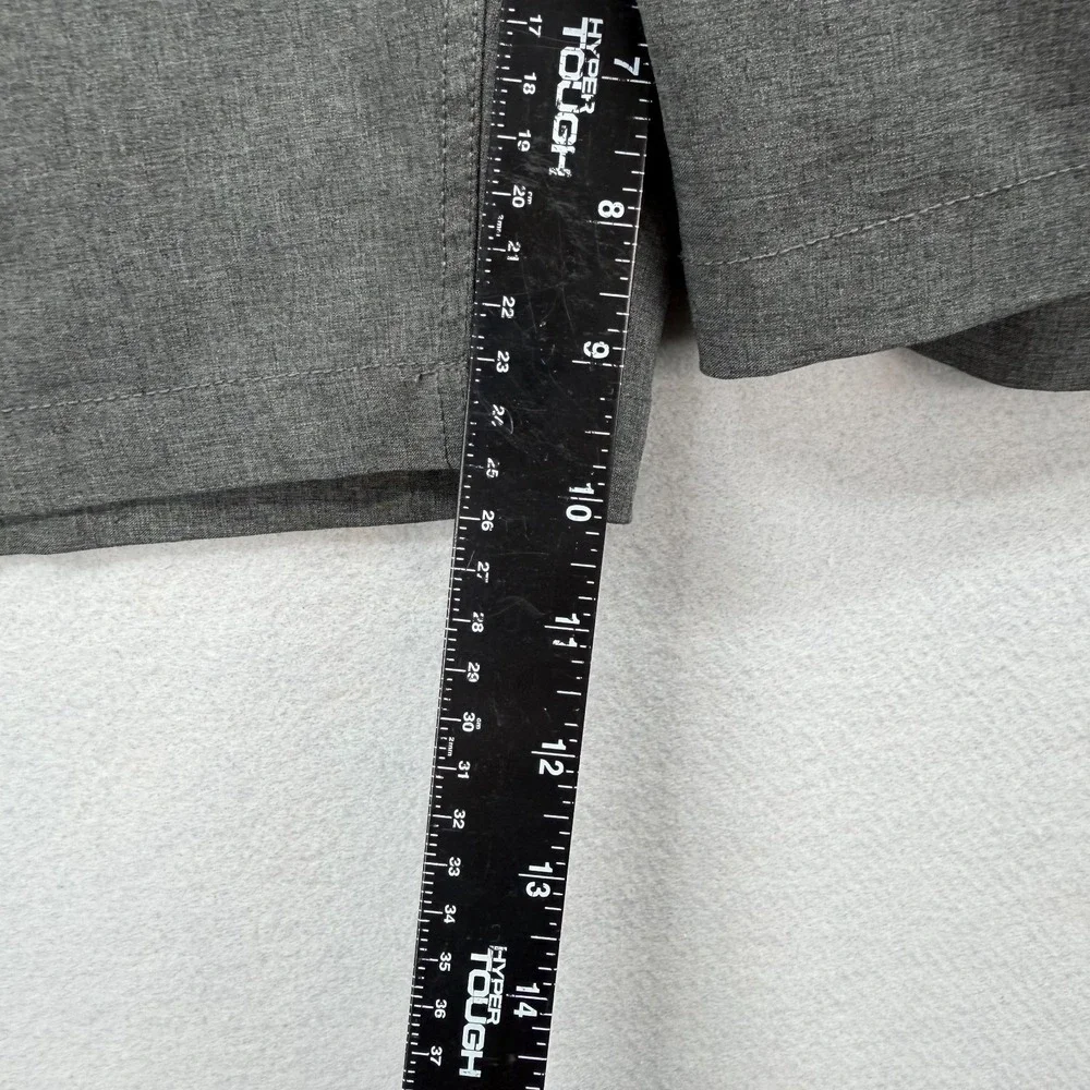 Volcom Surf & Turf Kerosene Hybrid Trunks Mens 38 Gray 4 Way Stretch Active Golf